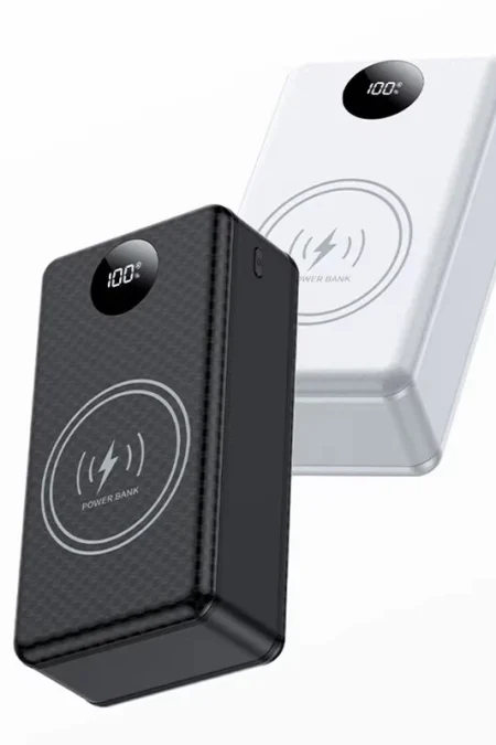 20000mAh DIY Battery Power Bank Case 12x21700 Battery Dual Interface Fast Charging Visible Display Portable Power Supply