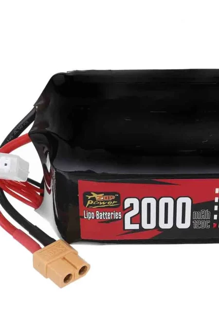 ZOP Power 22.2V 2000mAh 120C 6S LiPo Battery XT60 Plug for RC Drone