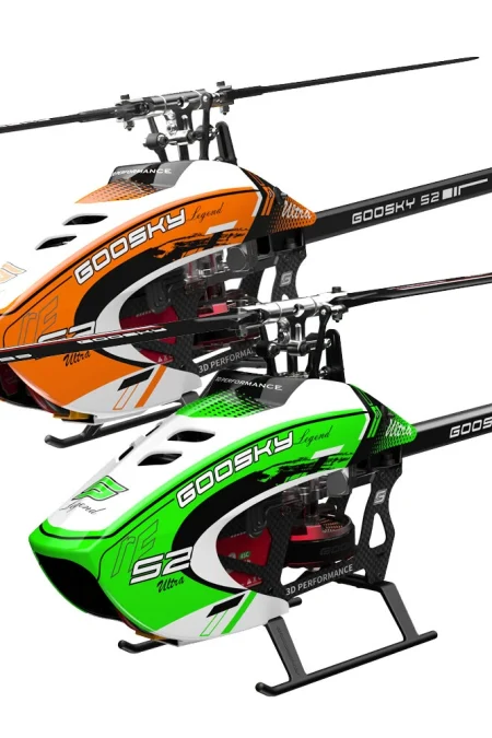 GOOSKY S2 Ultra 3D Aerobatic Dual Brushless Direct Drive Motor RC Helicopter BNF with Rotorflight Flight Control System