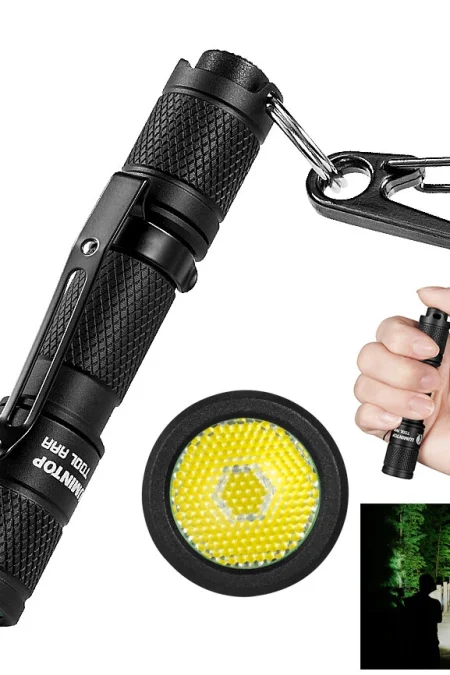 Lumintop Tool AAA 110 Lumen Pocket-sized Keychain EDC Mini Flashlight XP-G2 Led IP68 Waterproof with Reversible Clip