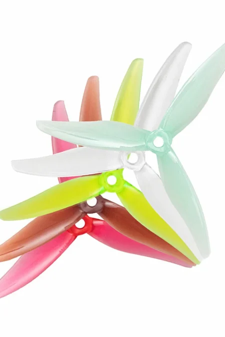 6 Pairs Gemfan 51366 MCK V3 5 Inch Tri-blade PC Props Propeller for 2306 2207 Motor DIY RC FPV Racing Drone