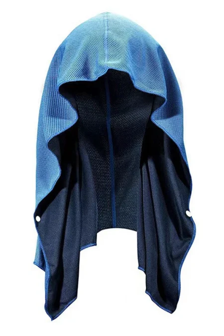 KALOAD 1 Pack Breathable Cooling Towels for Men Women UV Protection Quick-Dry Absorbent Sports Headscarf for Gym Running