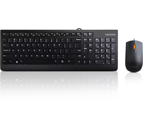 Lenovo 300 USB Combo Keyboard & Mouse - US English (103P)