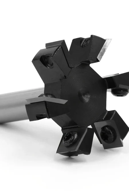 Six Blade T Slot Router Bit 1/2 Inch Shank SAE 5140 Tungsten Carbide Cutter for Woodcraft Engraving Machine Electric Gri