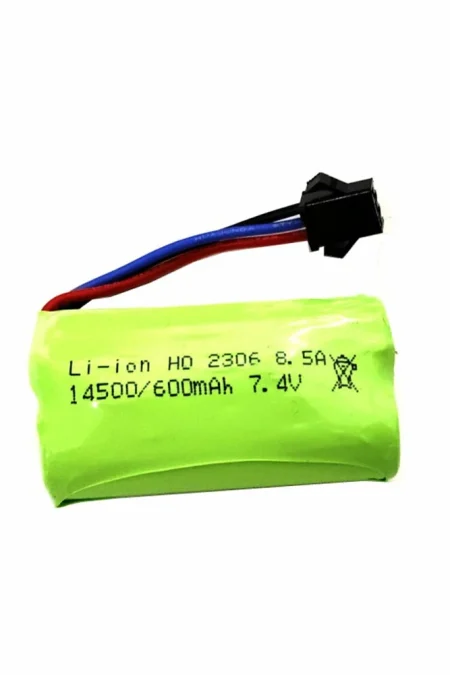 SG PINECONE FORSET 1612 WPL WP14 1/16 RC Car Parts 7.4v 600mAh 2S SM Plug Li-ion Battery 1612-056 Vehicles Models Spare
