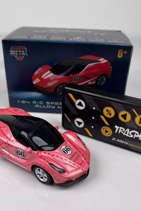 D-993 1/64 Drift RC Car Mini Alloy Body Shell LED Light Remote Control App Control High-Speed On-Road Racing Vehicle Mod