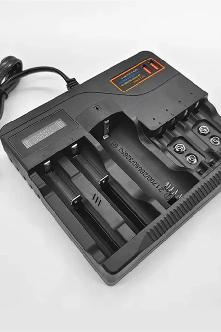 MS-889 Lithium Battery Multi-slot Charger 110-220V AA Battery 3.7V Lithium Battery 9V NiMH Battery Intelligent Charging