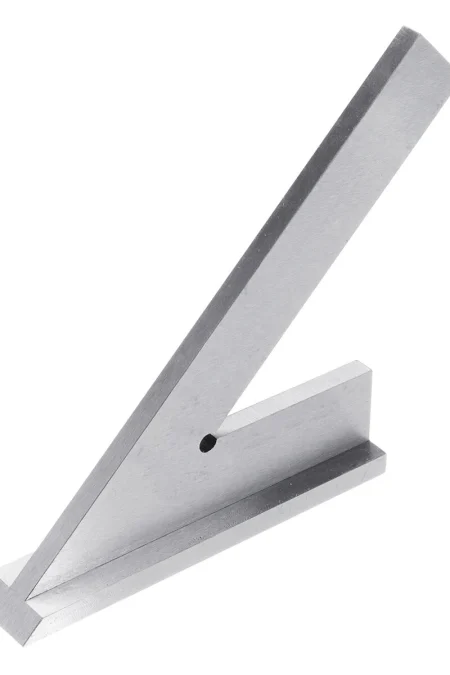 150x100mm 45 Degree DIN875-2 Angle Corner Square Ruler Wide Base Gauge Woodworking Tool