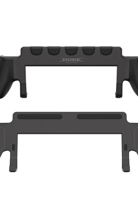 DOBE TNS-3179 Switch2 Console Grip Ergonomic Hand Grip 5 Game Card Slots Built-in Stand Portable Gaming Accessories for