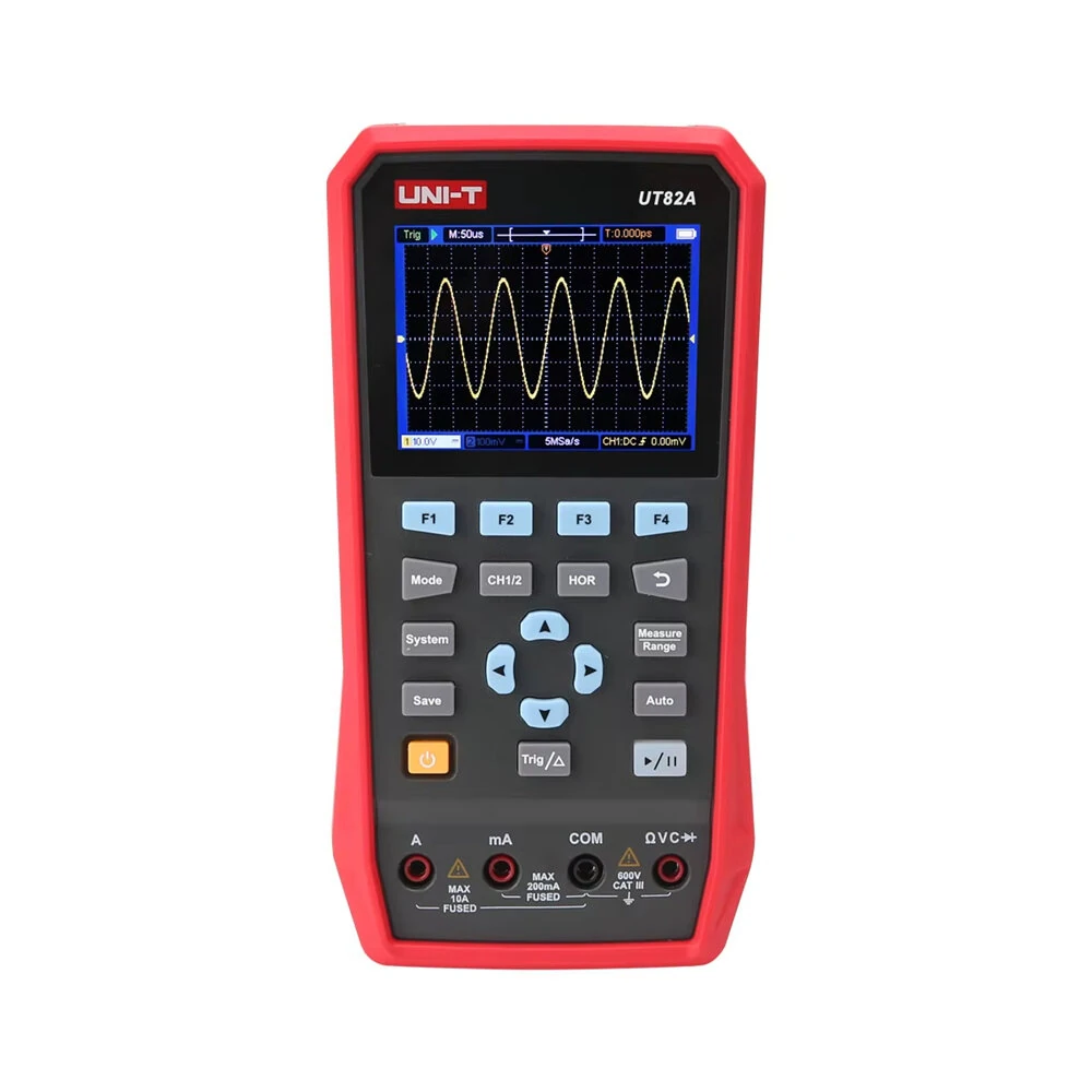 UNI-T UT82A UT82B UT82C UT82D Digital Oscilloscope Multimeter 50MHz 100MHz 250MSa/s 500MSa/s Signal Generator True RMS T