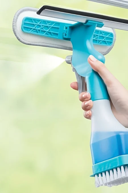 4-in-1 Home Glass Cleaning Brush Glass Cleaning Brush Multi-function Window Cleaner Creative Household Cleaning Tools Su