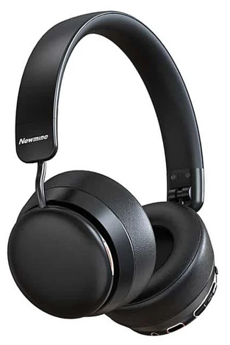 Newmine TB206 Wireless Headset bluetooth Headphone 40mm Moving Coil Deep Bass Soft Earmuffs Lightweight Foldable Design