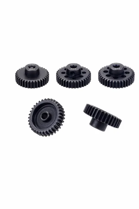 5PCS 48DP 33T 34T 35T 36T 37T Metal Pinion Motor Gear for 3.175mm Shaft 1/10 RC Car Engine
