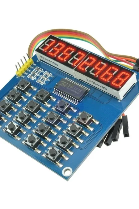 TM1638 3-Wire 16 Keys 8 Bits Keyboard Buttons Display Module Digital Tube Board Scan And Key LED Geekcreit for Arduino