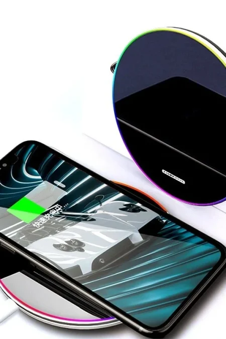 Bakeey 15W 10W 7.5W 5W Wireless Charger Fast Wireless Charging Pad for Qi-enabled Smart Phones for iPhone 14 Pro Max 13