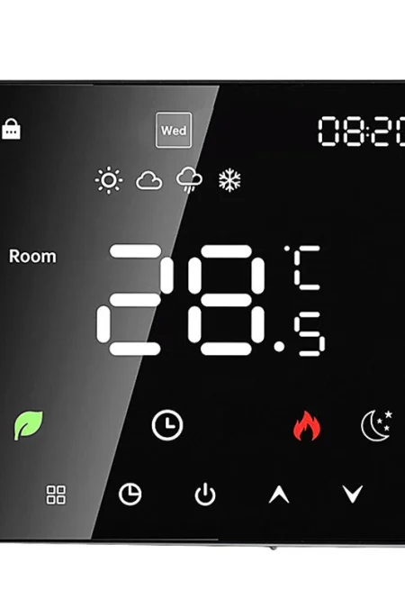K6H Tuya WiFi Smart Thermostat Electric Floor Heating TRV Water Gas Boiler with LED Touch Control Temperature Voice Remo
