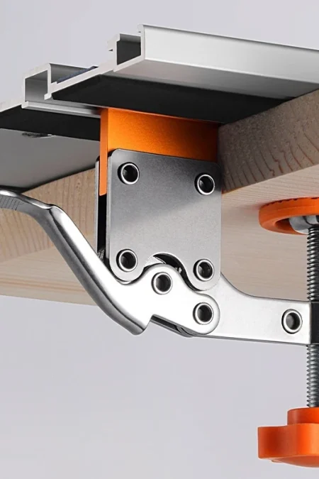 2PCS Track Saw Guide Rail Clamp for Makita and Festool Guide Rail System