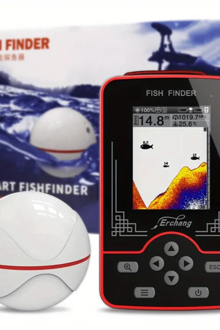 Erchang F13 Fish Finder 125KHz 100M Depth Underwater Visual High-definition Fishing Finder Wireless Sonar Sensor Echo So