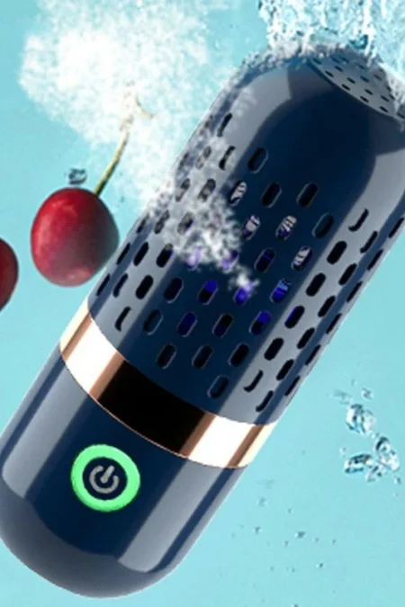Fruit Vegetable Washing Machine Capsule Shape Wireless Food Purifier Household Pesticide Disinfection Vegetables Cleaner