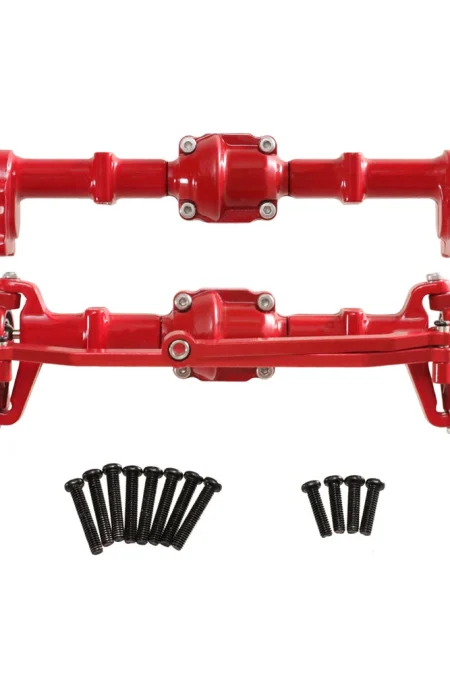Upgraded Metal Parts Front Rear Door Bridge Axle for MNRC MN82 LC79 MN78 D90 D91 D96 99S 1/12 RC Cars Vehicles Models Sp