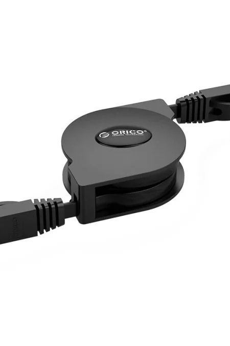 ORICO PUG-LGC6 2M Retractable Ethernet Cable Portable LAN Internet Network Cable 1000Mbps CAT-6 Network Cables for Lapto