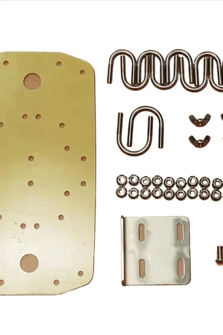 Shortwave MOXON Antenna Kit 5mm Epoxy Base Plate CNC Machined Holes Stainless Steel Fixation Wide Bandwidth High Gain 25