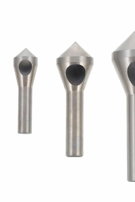 4pcs Set Titanium Countersink Deburring Drill Taper Hole Cutter Steel/Aluminum Countersunk Head Chamfering Tools 2-5-10-