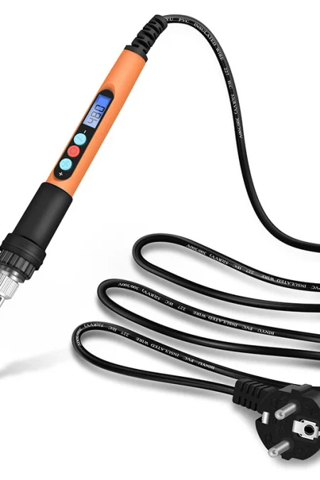 Handskit 90W Digital Display Soldering Iron Set Internal Heating Thermostat Adjustable Temperature Lcd Digital Display S