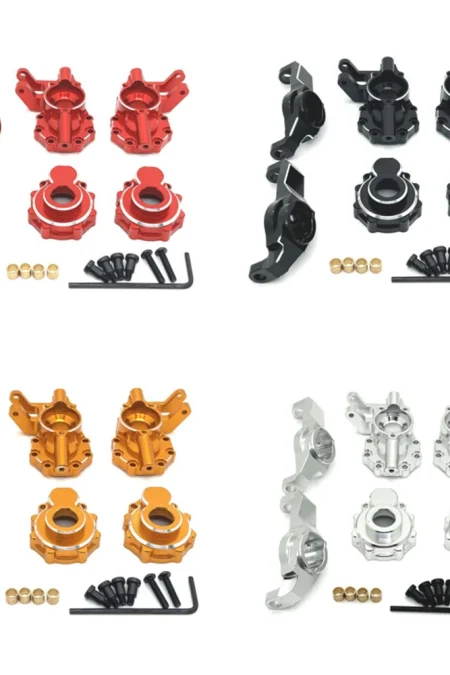 Upgraded Metal Parts Front Axle C Seats Steering Cup Set for HB Toys R1001 R1002 R1003 1/10 Rock Crawler Off-Road Climbi
