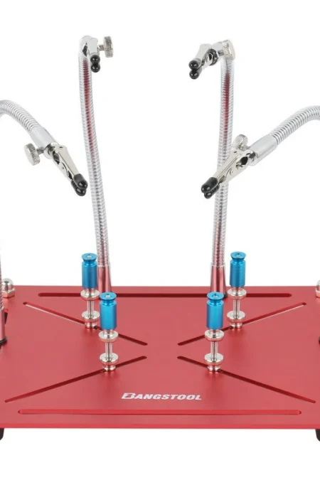 Flexible PCB Holder Soldering Tool Soldering Hand Set Heat Resistant Metal Arms Stainless Steel Base Adjustable Clamping
