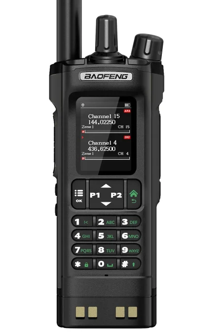 Baofeng DM-32UV 8W Power DMR Digital Analog Walkie Talkie 2.0" TFT GPS APRS 4000 Channels NOAA VOXs Type-C Two Way Radio