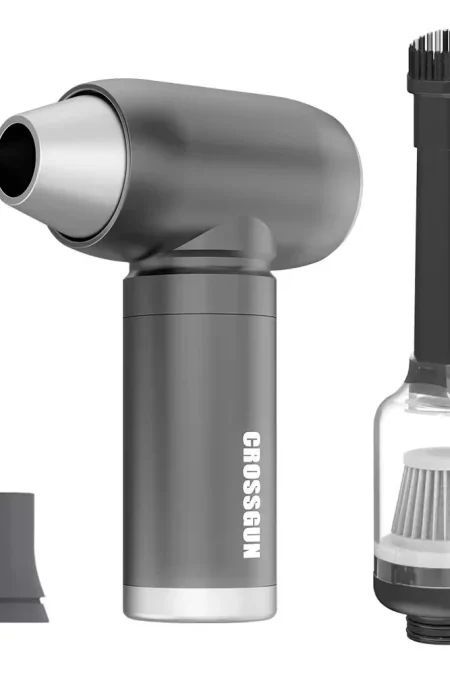CROSSGUN Mini Turbo Blower Jet Electric Blower Rechargeable Compressed Air Dust Cleaner Rechargeable Rechargeable Portab