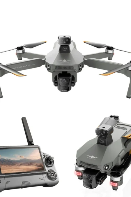 KFPLAN KF100 MAX GPS 6KM 5G Digital FPV with 1/3.2" CMOS EIS Dual Camera 4K 30fps HDR Video 3-Axis Mechanical Gimbal 360