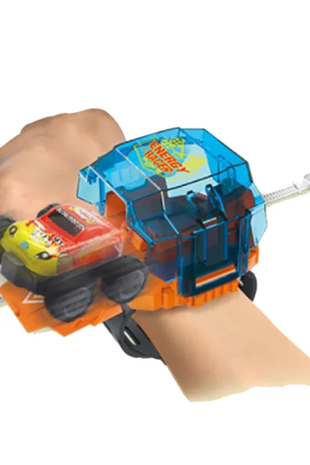 Wrist Launcher Watch with 3 Vehicle Bodies for Children Toy