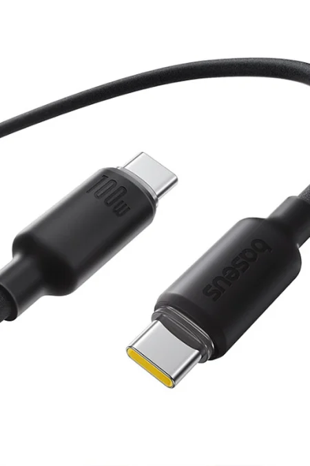 Baseus Foamed Silicone Series 100W Type-C to Type-C Cable PD Fast Charging Data Transmission Thickened Copper Core Line