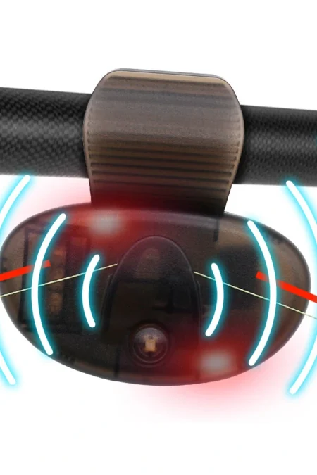 Fishing Alarm Fish Bite Alarm Loud Sound Clip on Fishing Rod Alarm Bell Electronic LED Light Night Fishing Tackle Access