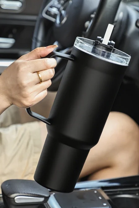 Xmund 304 Stainless Steel Insulated Mug 40oz Generation Car Cup Leak-Proof Food-Grade with Handle Portable Ice Master St