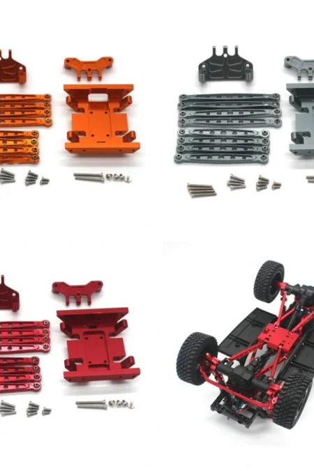 Upgraded Metal Linkage Rod Seat Gearbox Base Parts Full Set for MN128 MN86S G500 1/12 RC Car Vehicles Models Spare Acces