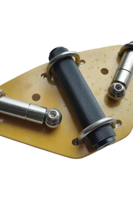 Shortwave Antenna V Base 5mm Epoxy Board CNC Cut 102mm Aluminum Alloy Rod Compatible with Tripod Light Stand Universal T
