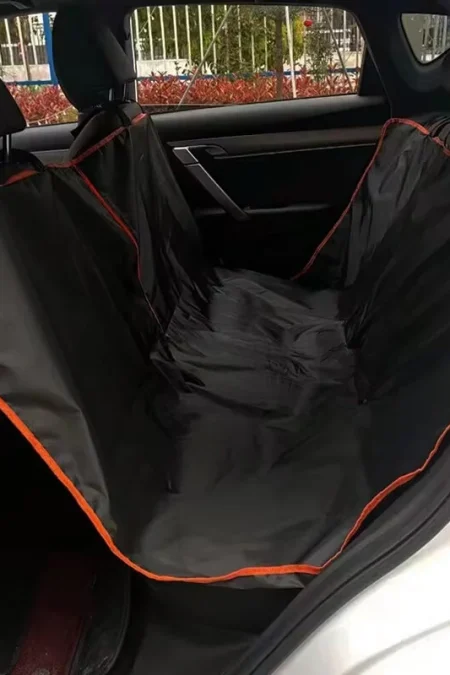 Car Seat Cover Pet Pad Foldable Waterproof Anti-Dirt with Zipper Dog Car Seat Cover for Back Sea Oxford Cloth Scratchpro