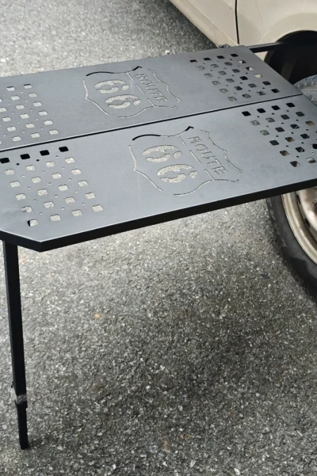 RV Table Car Tire Table Outdoor Dining Table Camping Picnic Folding Table Off road Equipment RV Furniture Parts