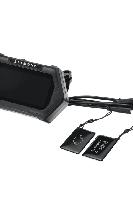 ANGWATT 48V-52V Center Screen For ANGWATT CS1ANGWATT CS1 Pro Electric Scooter Meter LCD Display Record Waterproof Spee