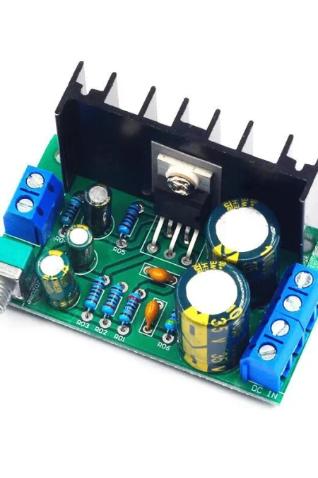 AOQDQDQD TDA2050 Mono Audio Power Amplifier Board Module DC/AC 12-24V 5W-120W 1 Channel
