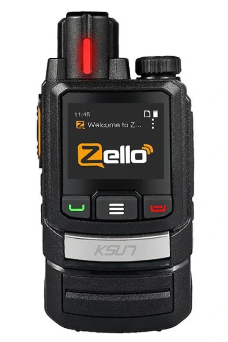 KSUN ZL60 Zello LTE GSM 4G Network PoC GPS PTT Intercom Two Way Radio 1000km Long Range Android WiFi Walkie-Talkie