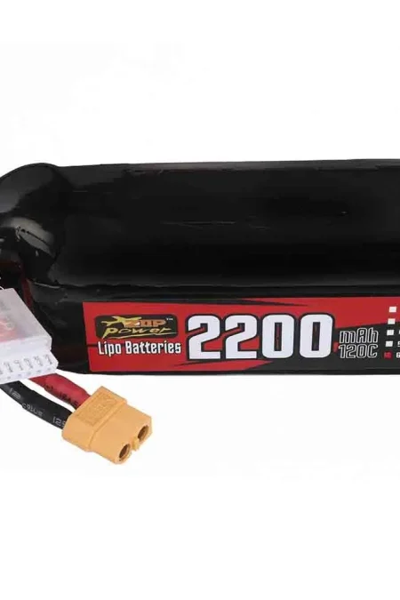 ZOP Power 22.2V 2200mAh 120C 6S LiPo Battery XT60 Plug for RC Drone