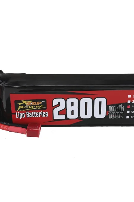 ZOP Power 14.8V 2800mAh 100C 4S LiPo Battery T Plug for RC Car