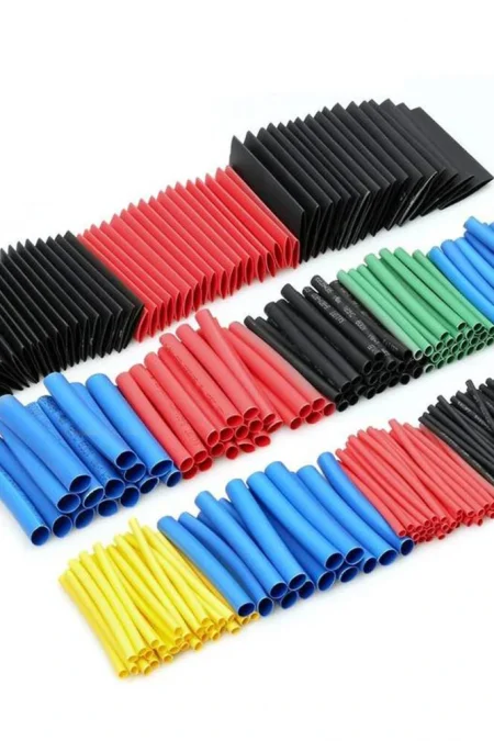 164PCS Shrinking Heat Shrink Tubing 2:1 Polyolefin Tube Sleeve Wrap Wire Set Multicolor