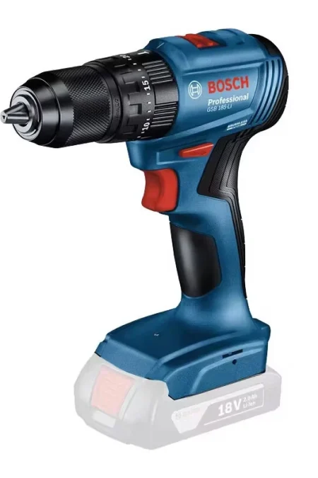 GSB 185-LI for BOSCH Brushless Cordless Impact Drill 18V 50Nm Torque Compact Design LED Light Multi Mode Power Tool