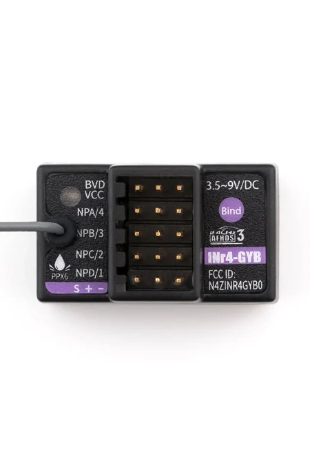Flysky INr4-GYB 2.4GHz 4CH AFHDS 3 PWM/PPM/i-BUS2/S.BUS/i-BUS Out Put RC Receiver for FlySky Noble NB4/Pro Transmitter