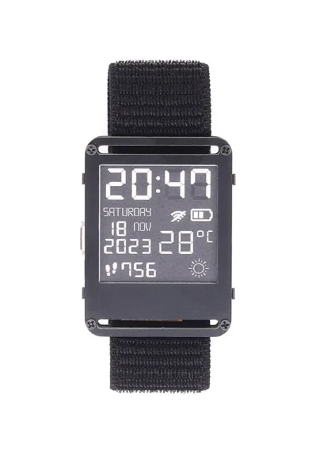 Smart Watch ESP32 Open Source E-Watch WiFi bluetooth Programmable Watch E-Paper with Open Source Hardware and Software